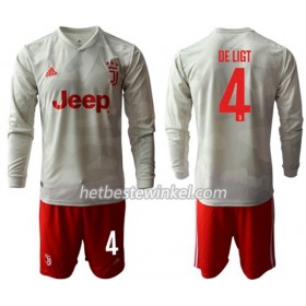 Juventus DE LIGT 4 Voetbaltenues Kind Uit 2019/20 - LS (+ Korte broeken)